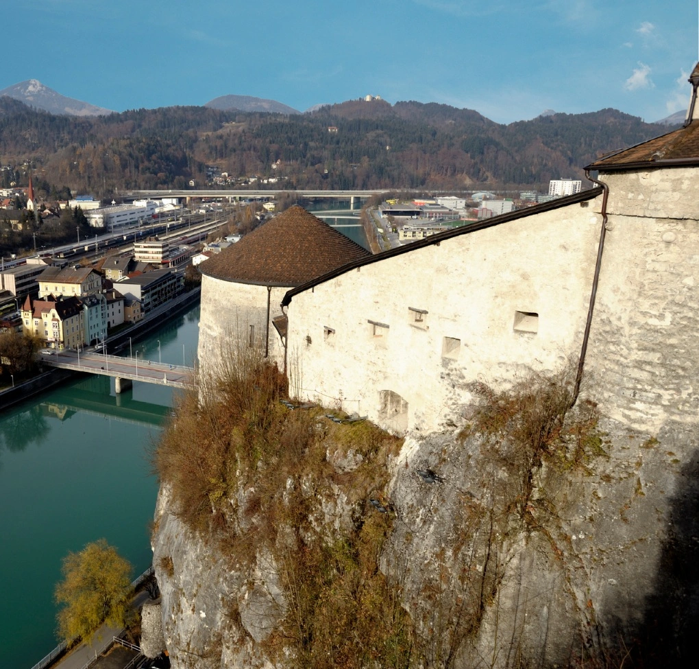 Ansicht der Burg Kufsteins